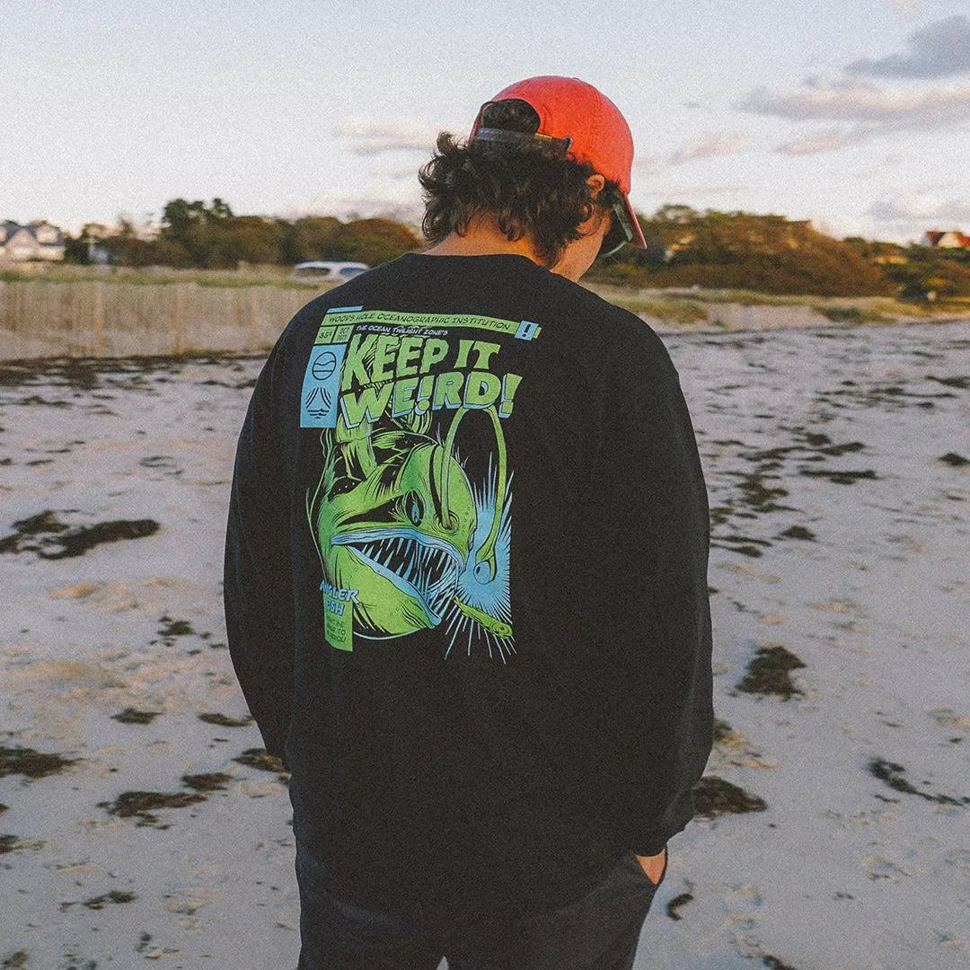 Tides X WHOI Angler Fish Long Sleeve - Cape Clasp