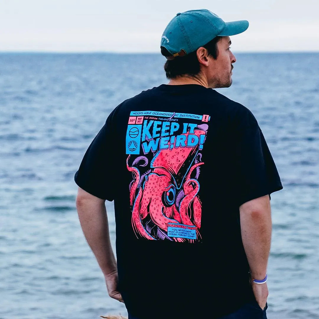 Tides X WHOI Keep It Weird Tee - Cape Clasp