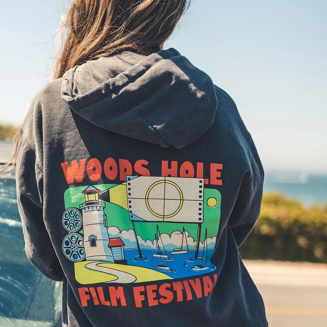 Woods Hole Film Festival Hoodie - Cape Clasp