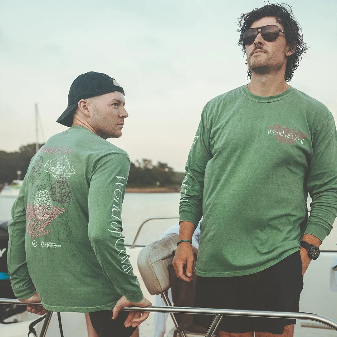 World of Coral Long Sleeve Tee - Cape Clasp