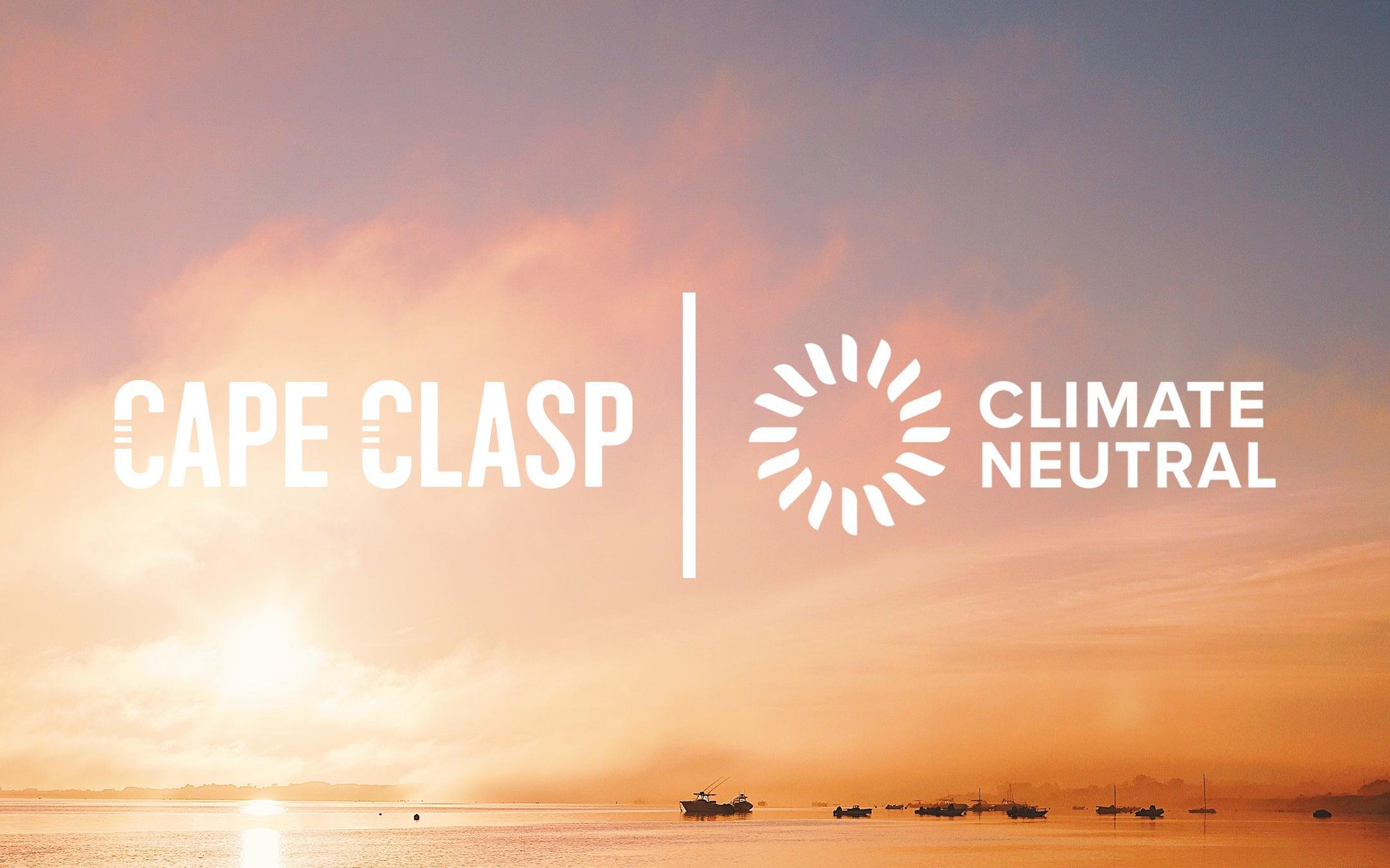 Cape Clasp Commits to Become Climate Neutral Certified - Cape Clasp