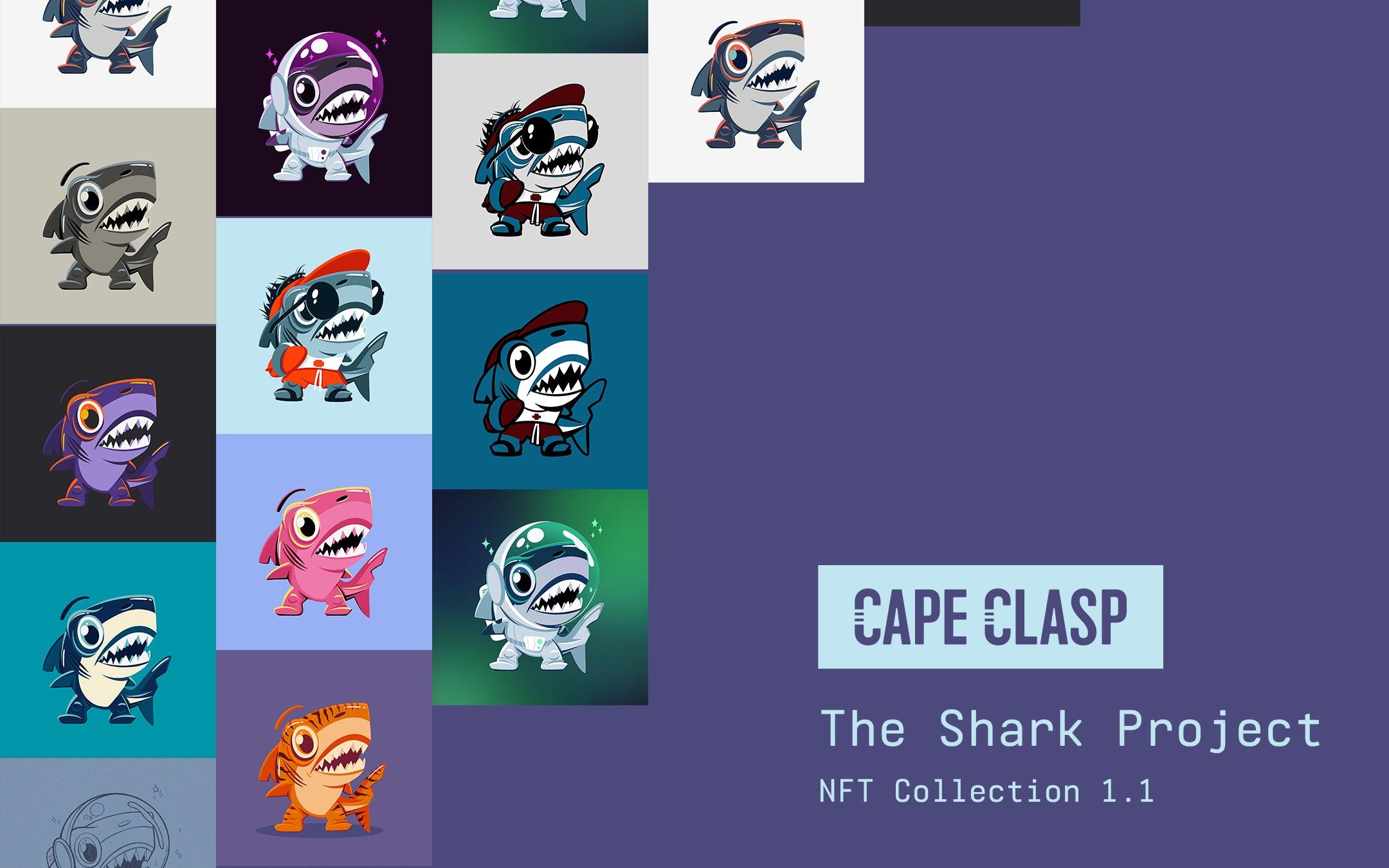 The NFT Shark Project - Cape Clasp