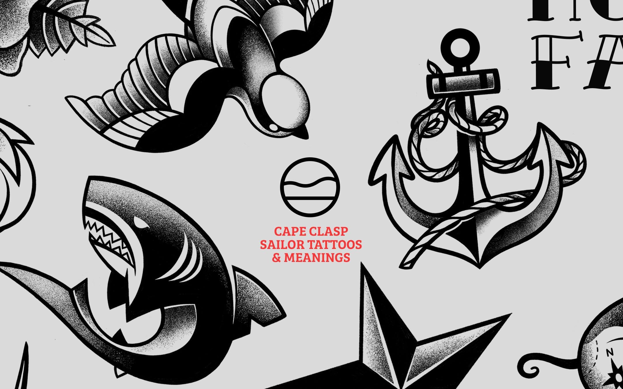 Traditional Sailor Tattoo Meanings - Cape Clasp