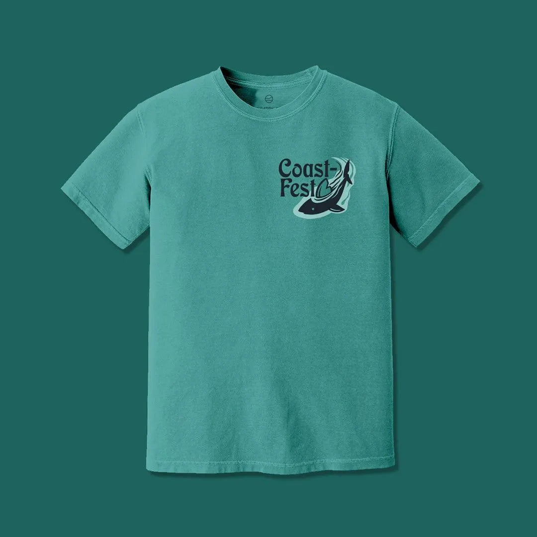 2023 Coast-Fest Logo Tee - Cape Clasp