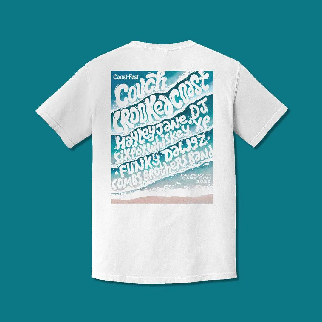2023 Coast-Fest Waves Tee - Cape Clasp