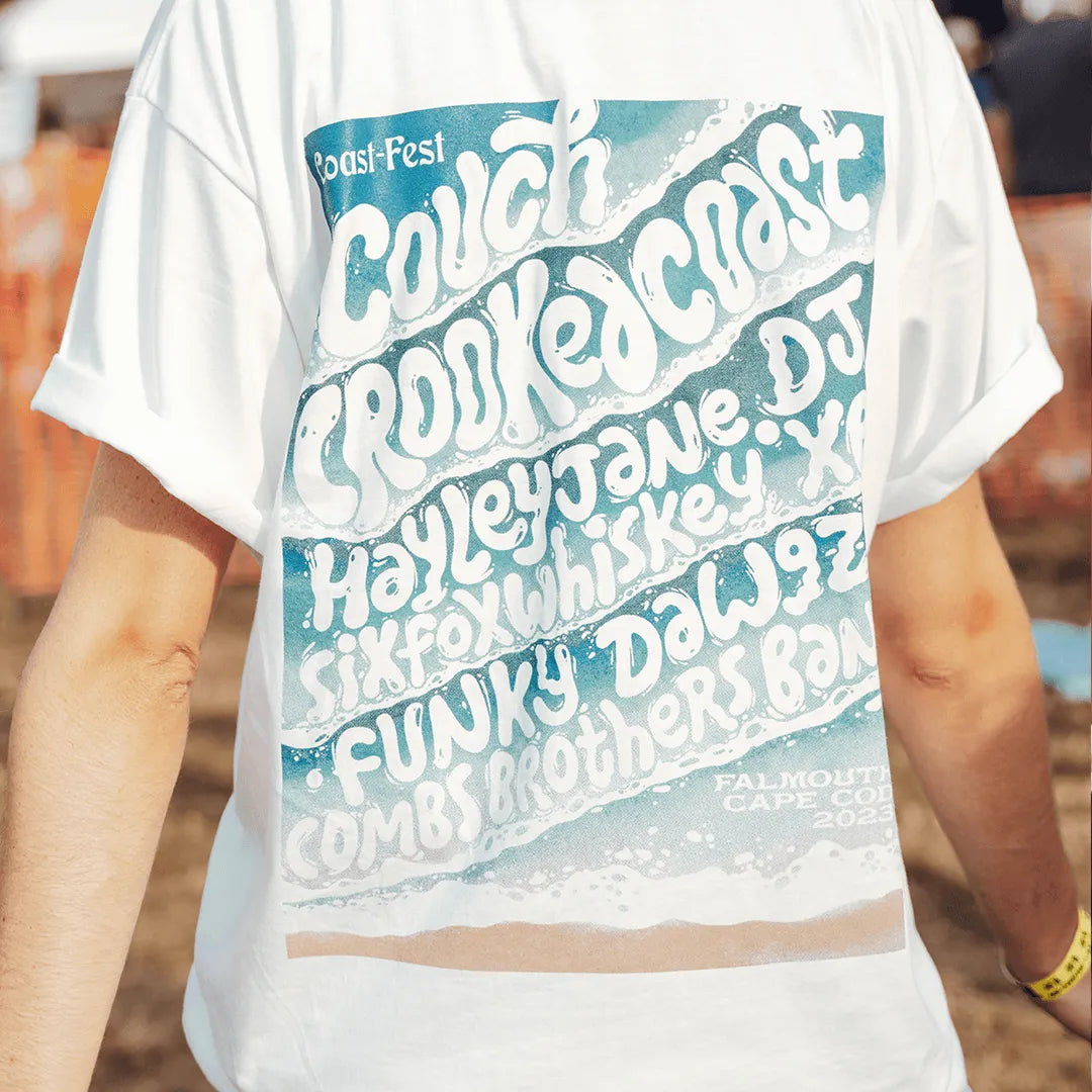 2023 Coast-Fest Waves Tee - Cape Clasp
