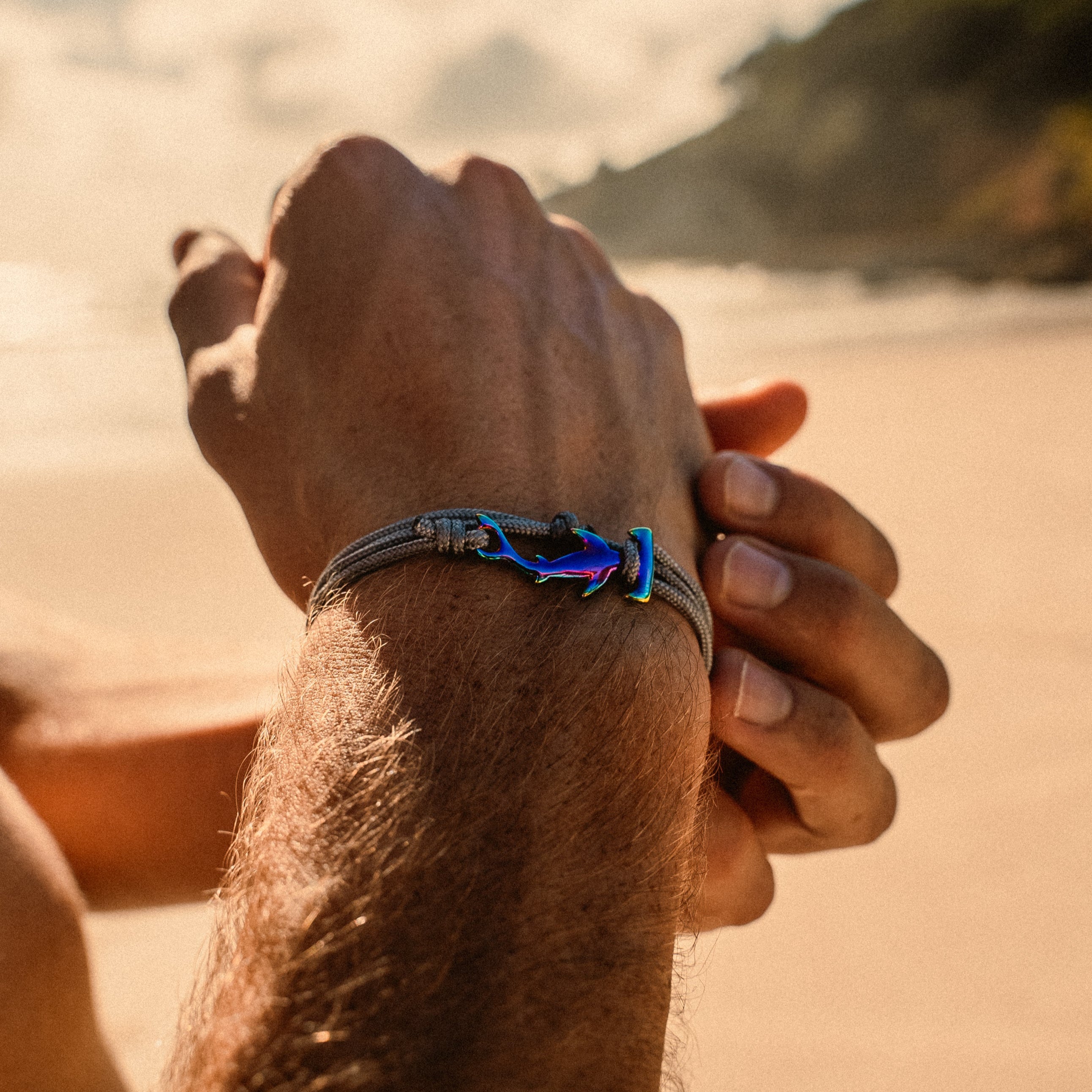 Hammerhead Shark Bracelet (Iridescent Wave Edition)