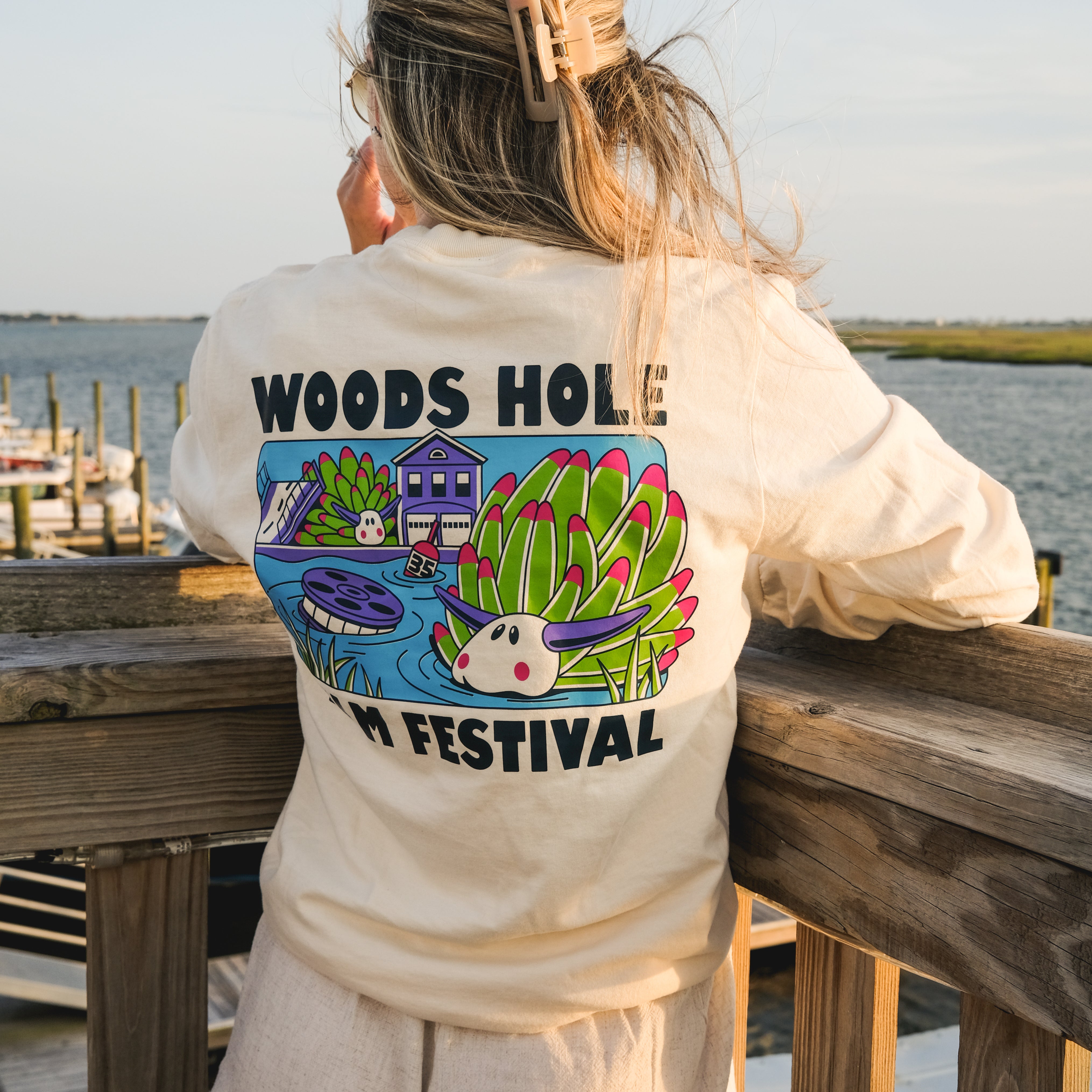 CC x WHFF Leaf Sheep Long Sleeve