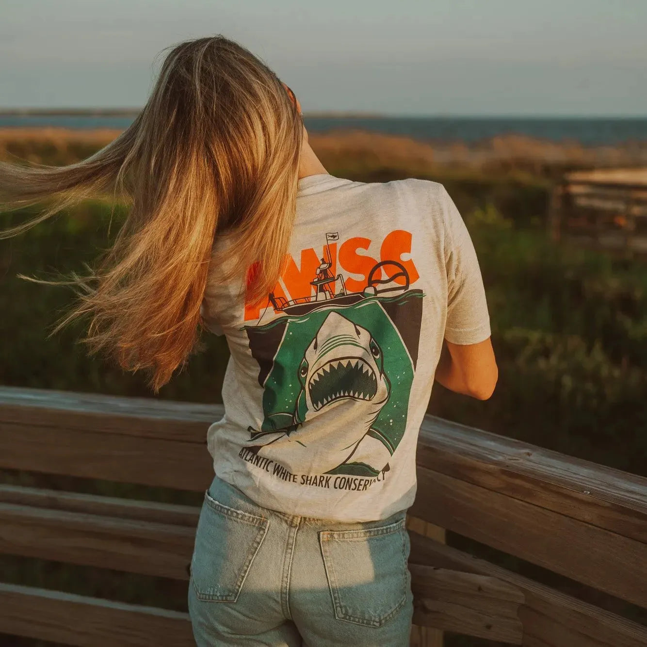 AWSC Shark Research Tee - Cape Clasp