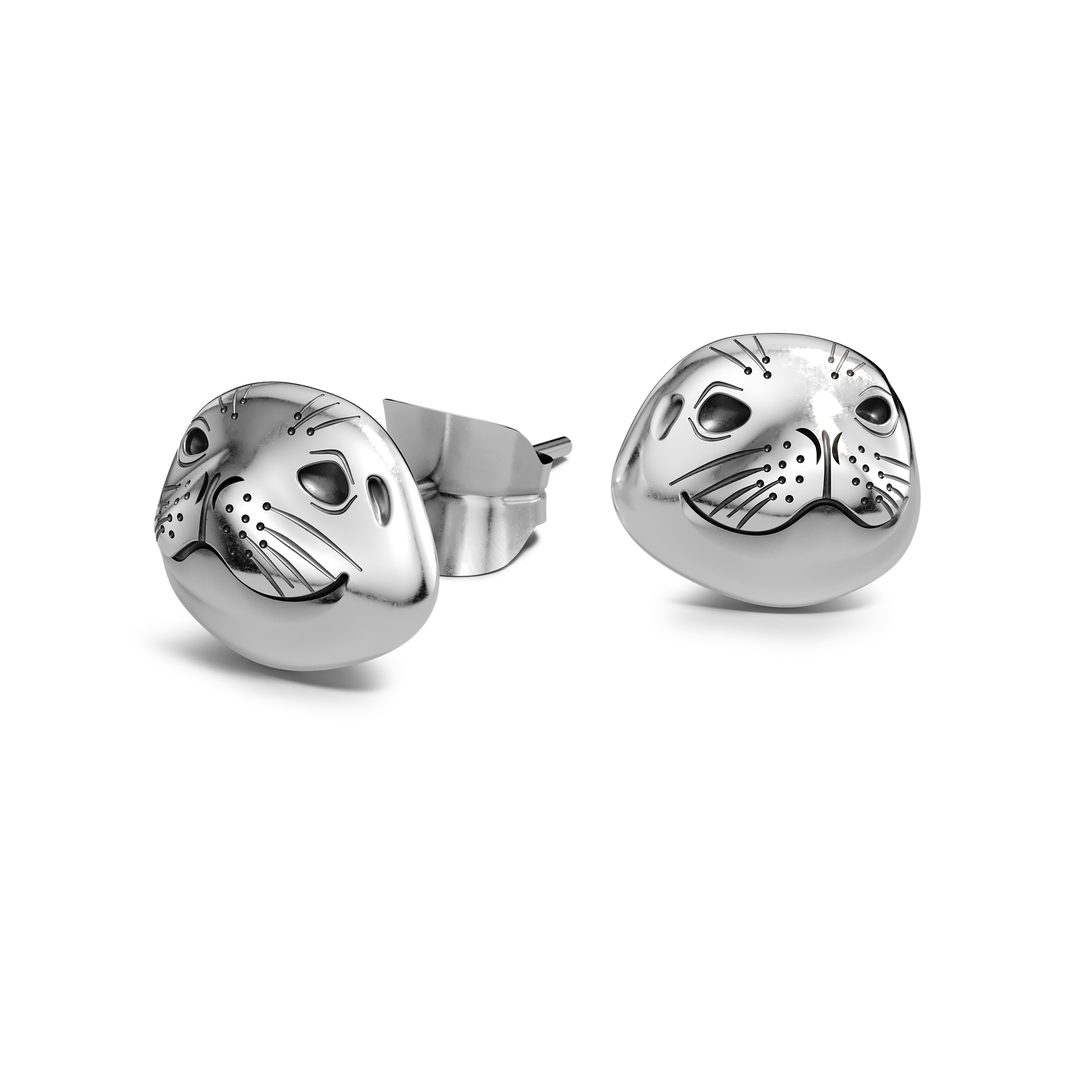 Harbor Seal Earrings