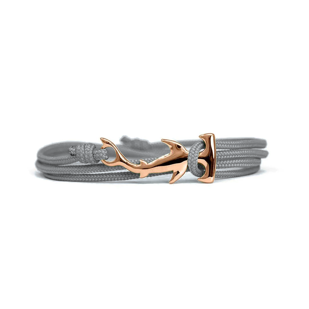 Hammerhead Shark Bracelet — Gray Gull — Bronze