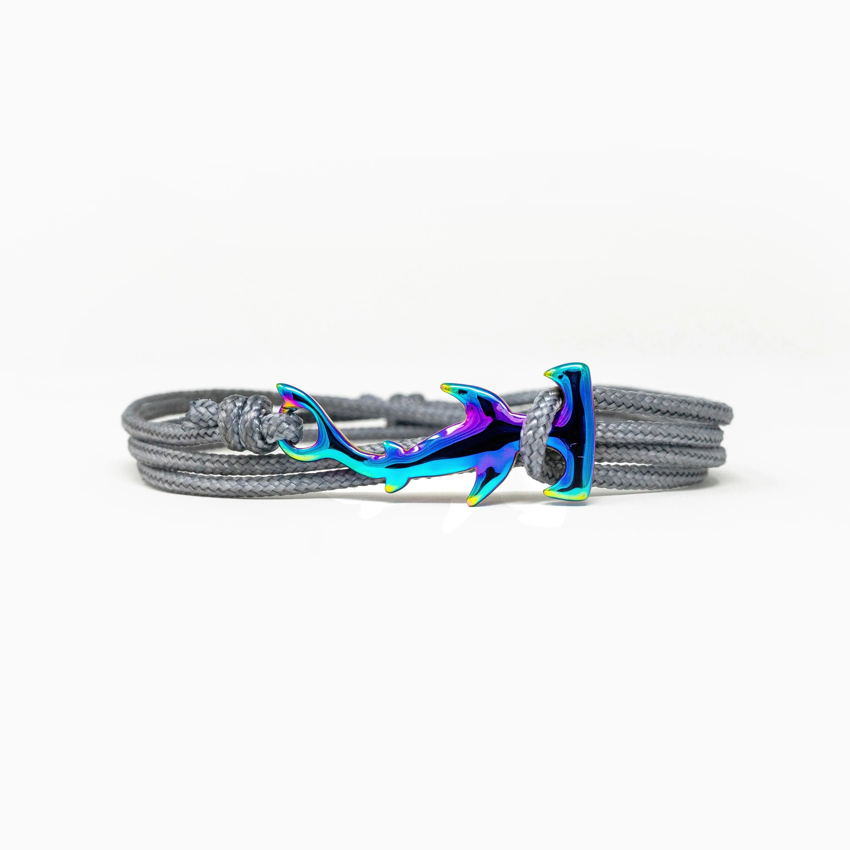 Hammerhead Shark Bracelet (Iridescent Wave Edition) - Cape Clasp