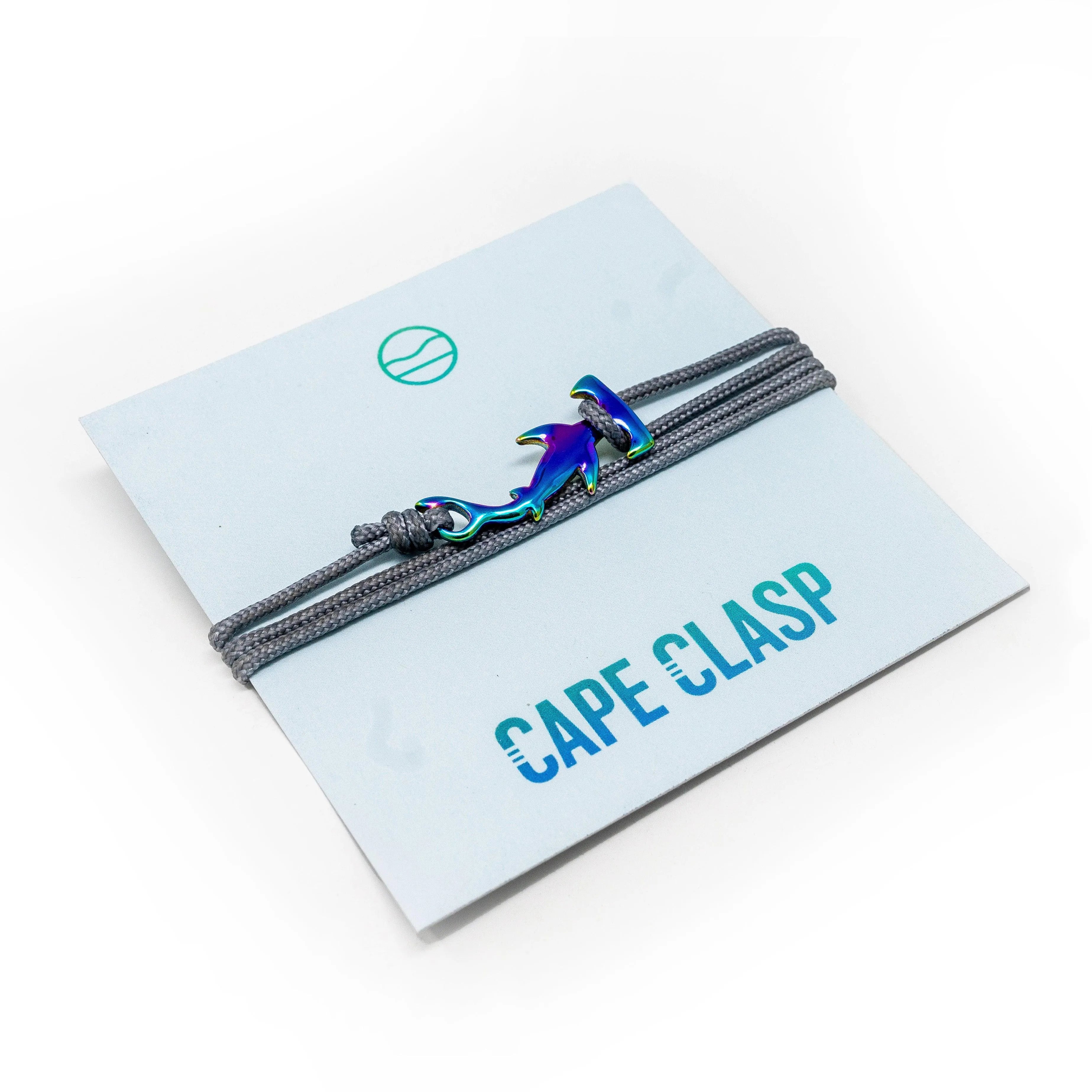 Hammerhead Shark Bracelet (Iridescent Wave Edition) - Cape Clasp