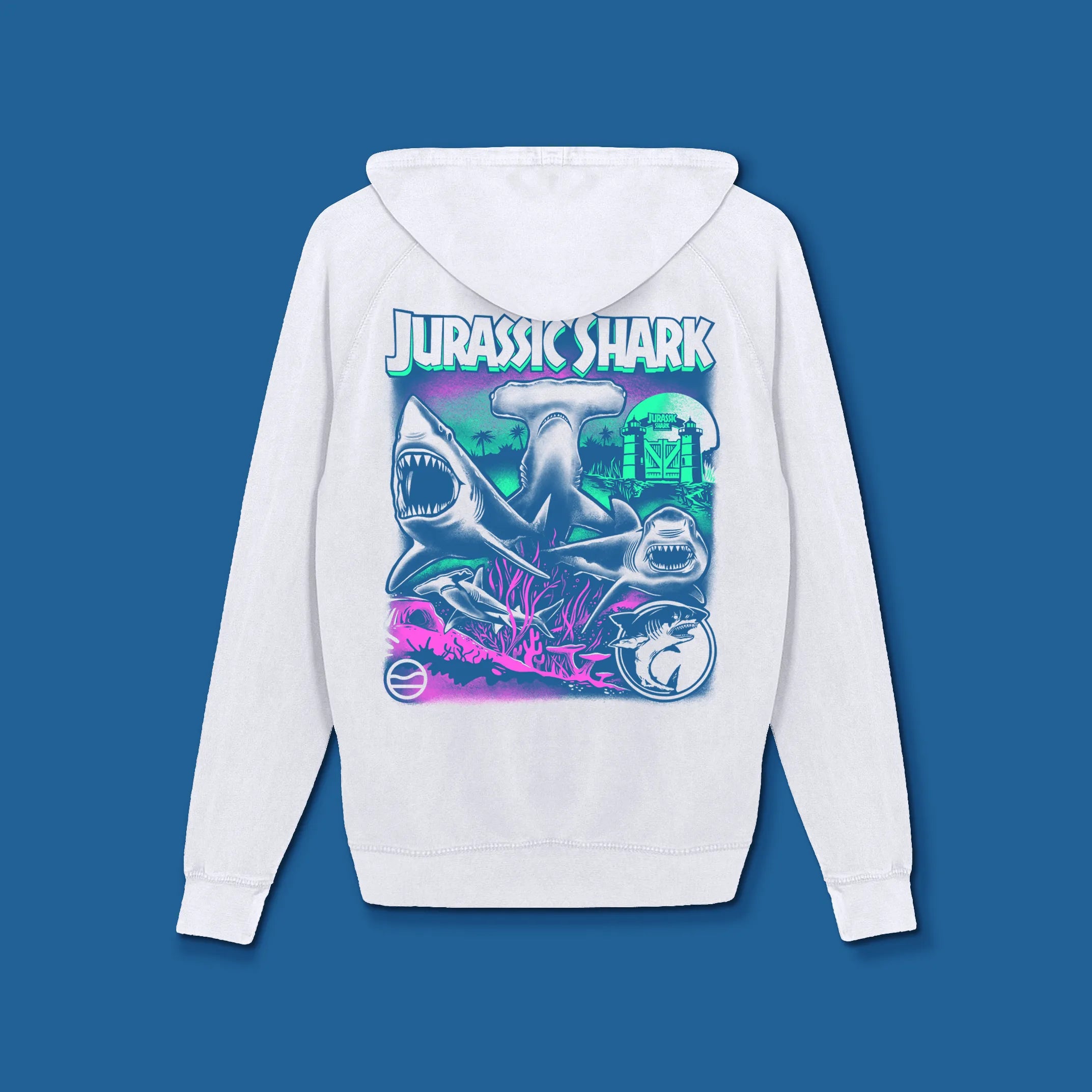 Jurassic Shark Hoodie 2.0 - Cape Clasp