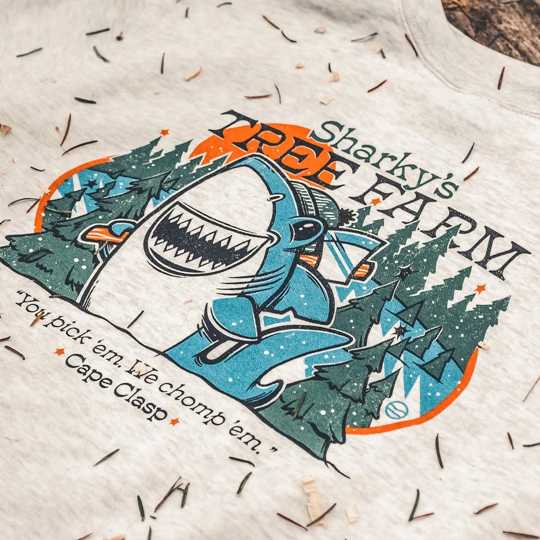 Sharky's Tree Farm Crewneck - Cape Clasp