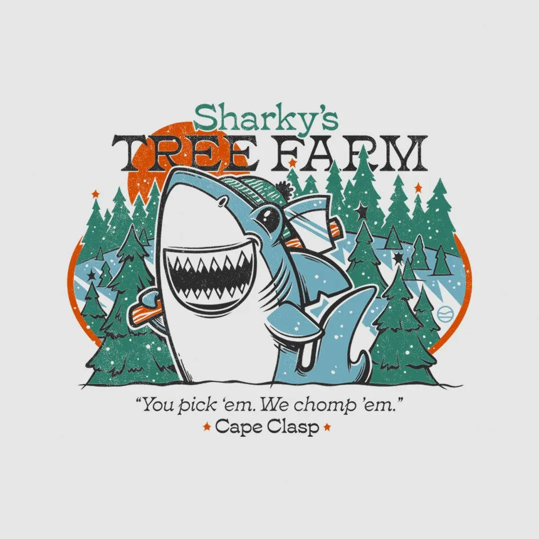 Sharky's Tree Farm Crewneck - Cape Clasp