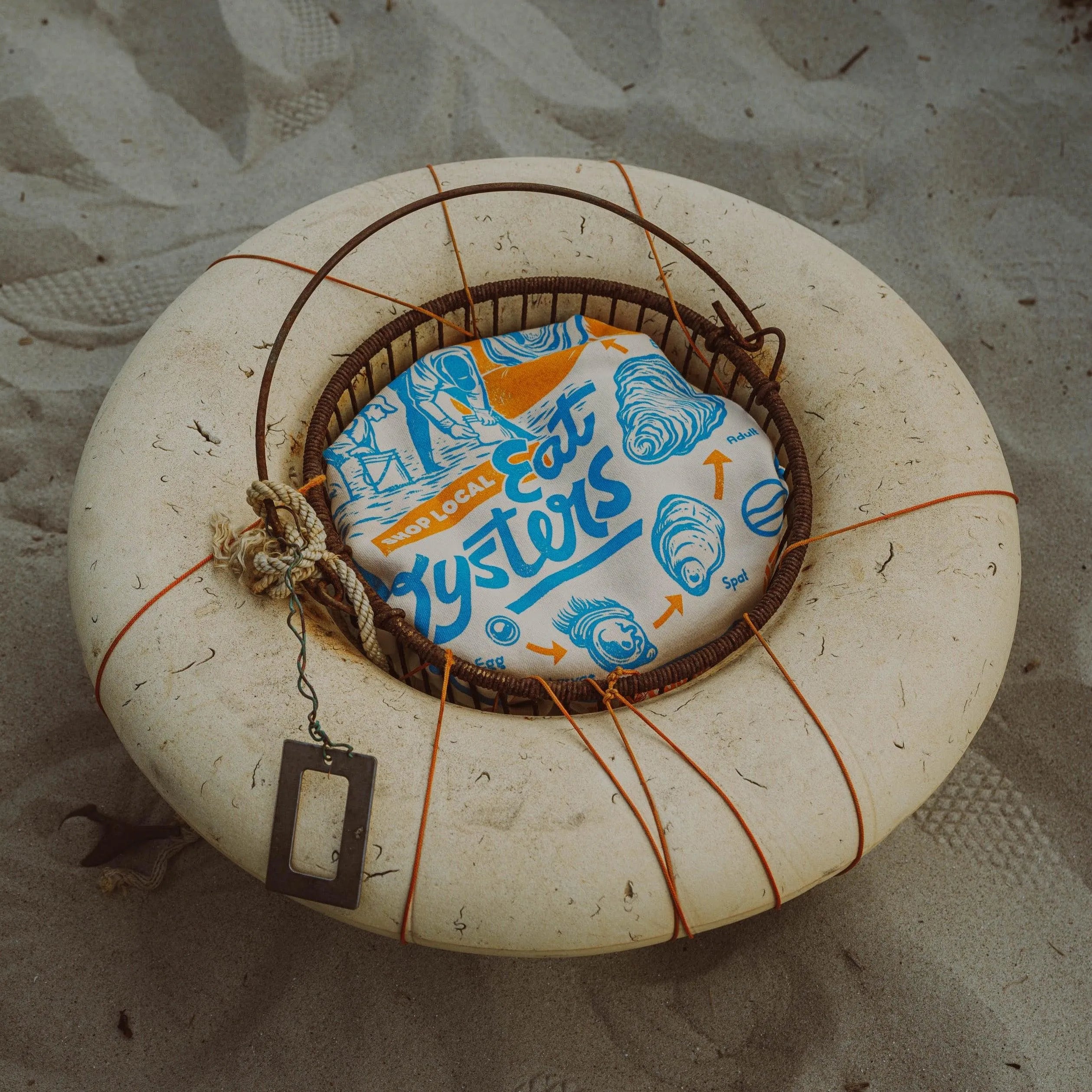 Support Big Blue Tee - Cape Clasp