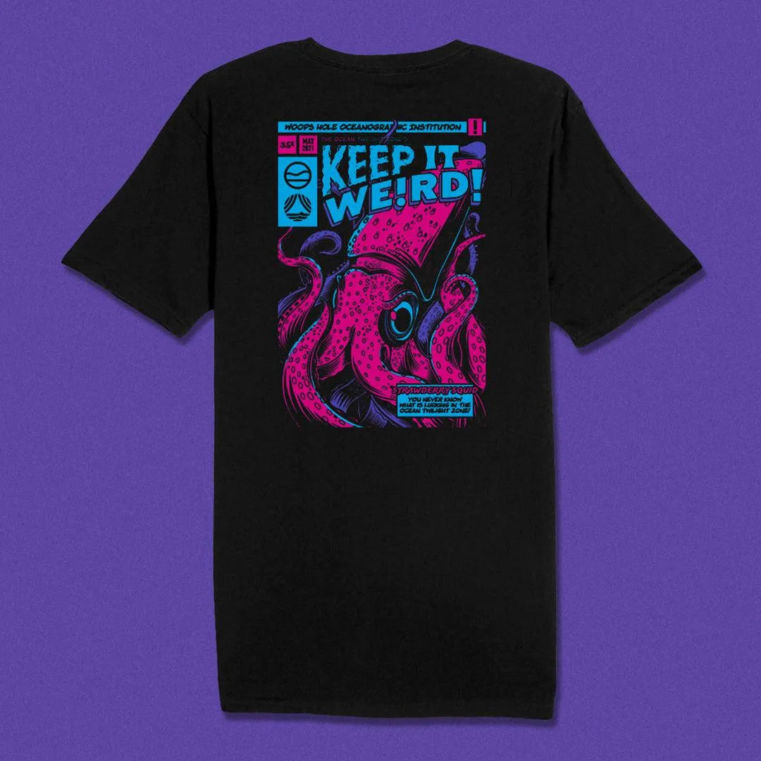 Tides X WHOI Keep It Weird Tee - Cape Clasp