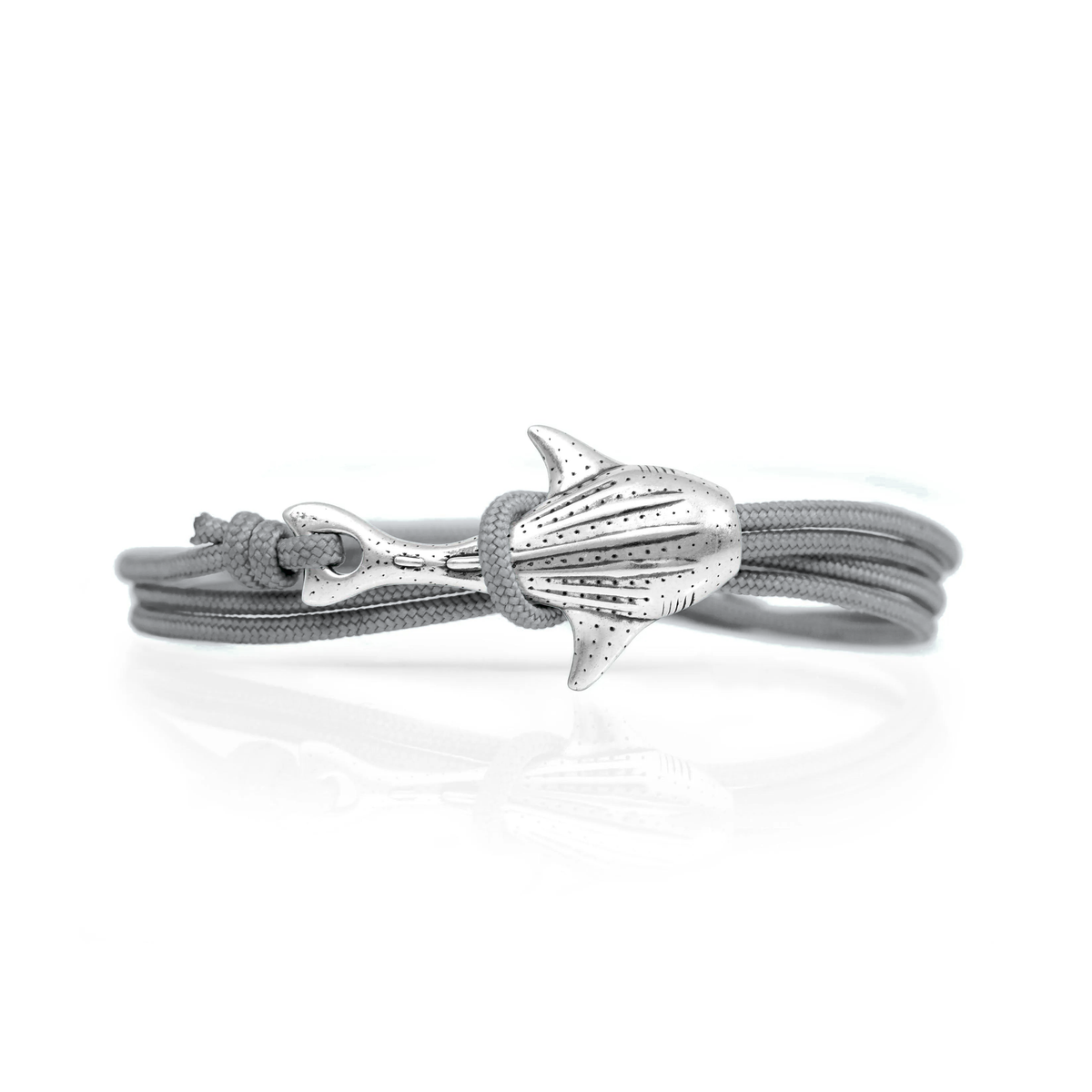 Whale Shark Bracelet — Gray Gull — Silver