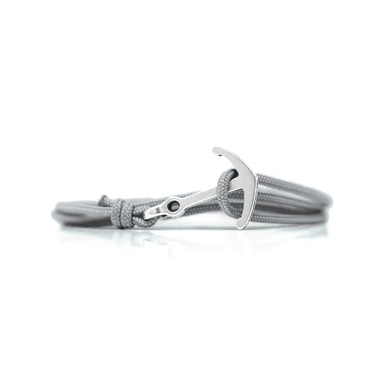 Whydah Gally Anchor Bracelet — Gray Gull — Silver