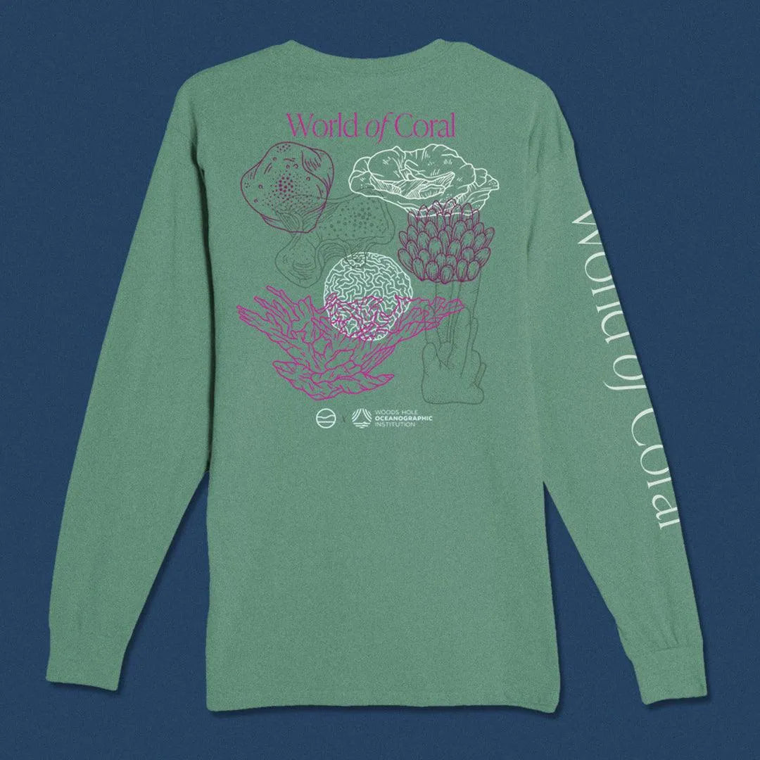 World of Coral Long Sleeve Tee - Cape Clasp
