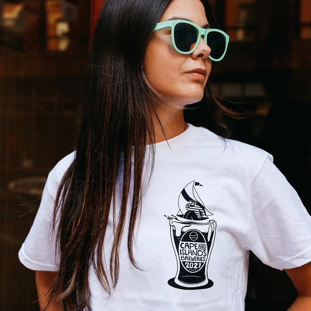 Cape Cod Brewery Passport Tee - Cape Clasp