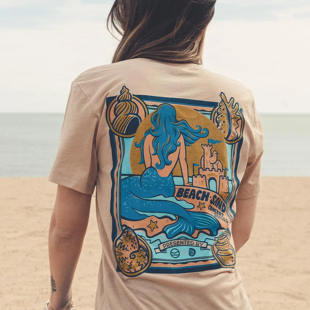 CC x Dune Mermaid Concert Tee - Cape Clasp