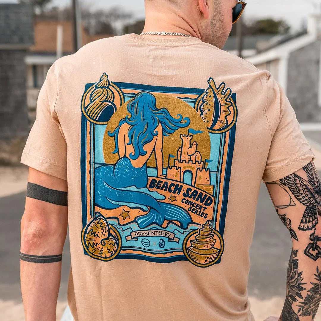 CC x Dune Mermaid Concert Tee - Cape Clasp