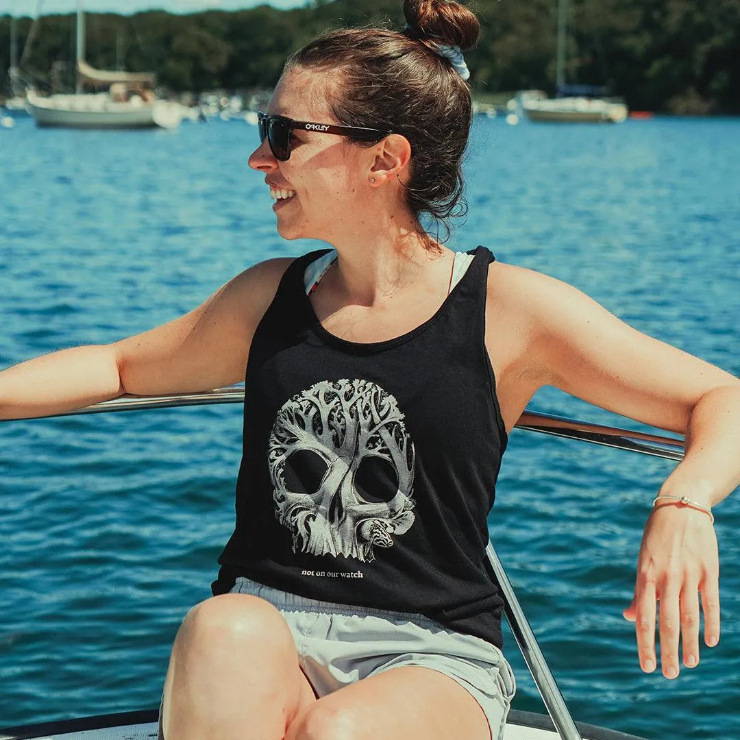 CC X WHOI Reef Skull Women's Tank - Cape Clasp