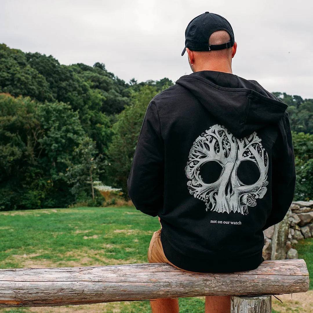CC X WHOI Reef Skull Zip-Up Hoodie - Cape Clasp