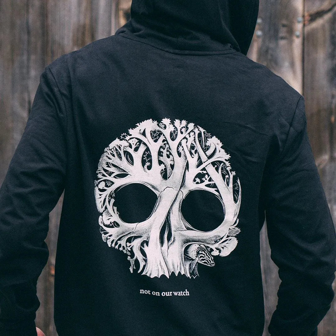 CC X WHOI Reef Skull Zip-Up Hoodie - Cape Clasp