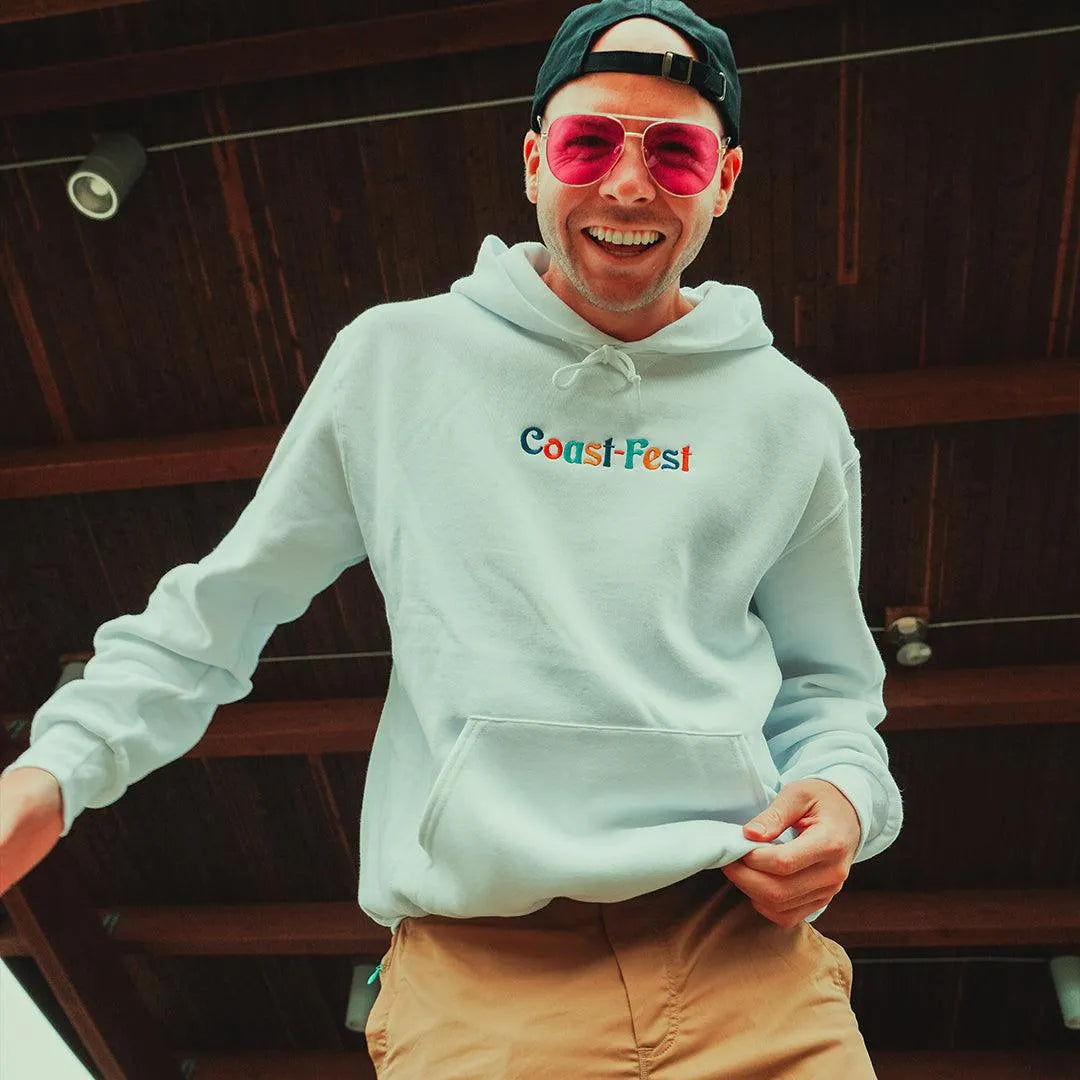 Coast-Fest Embroidered Hoodie - Cape Clasp