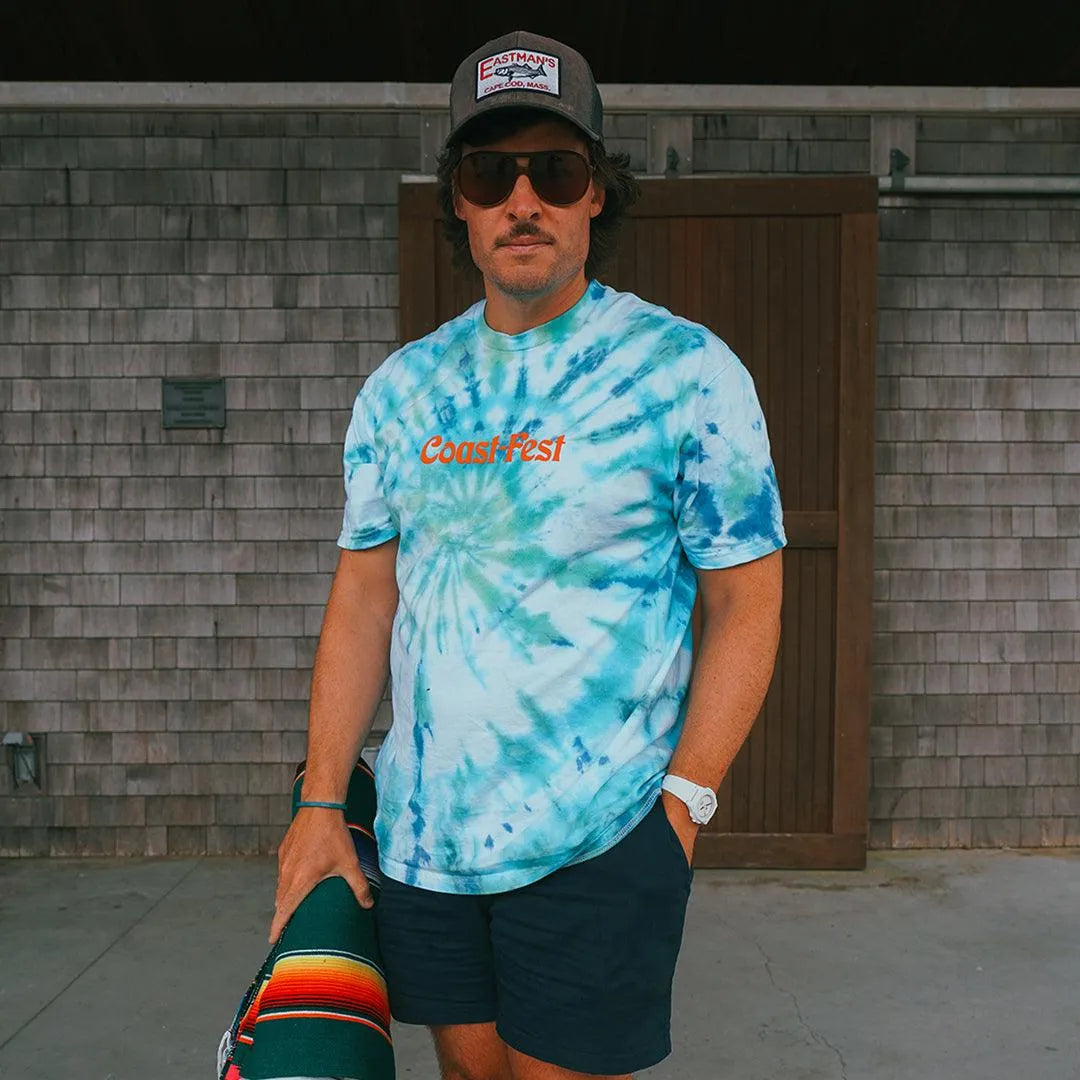Coast-Fest Tie Dye Tee - Cape Clasp
