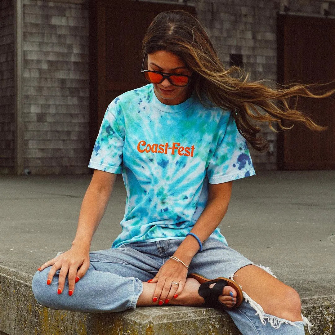 Coast-Fest Tie Dye Tee - Cape Clasp