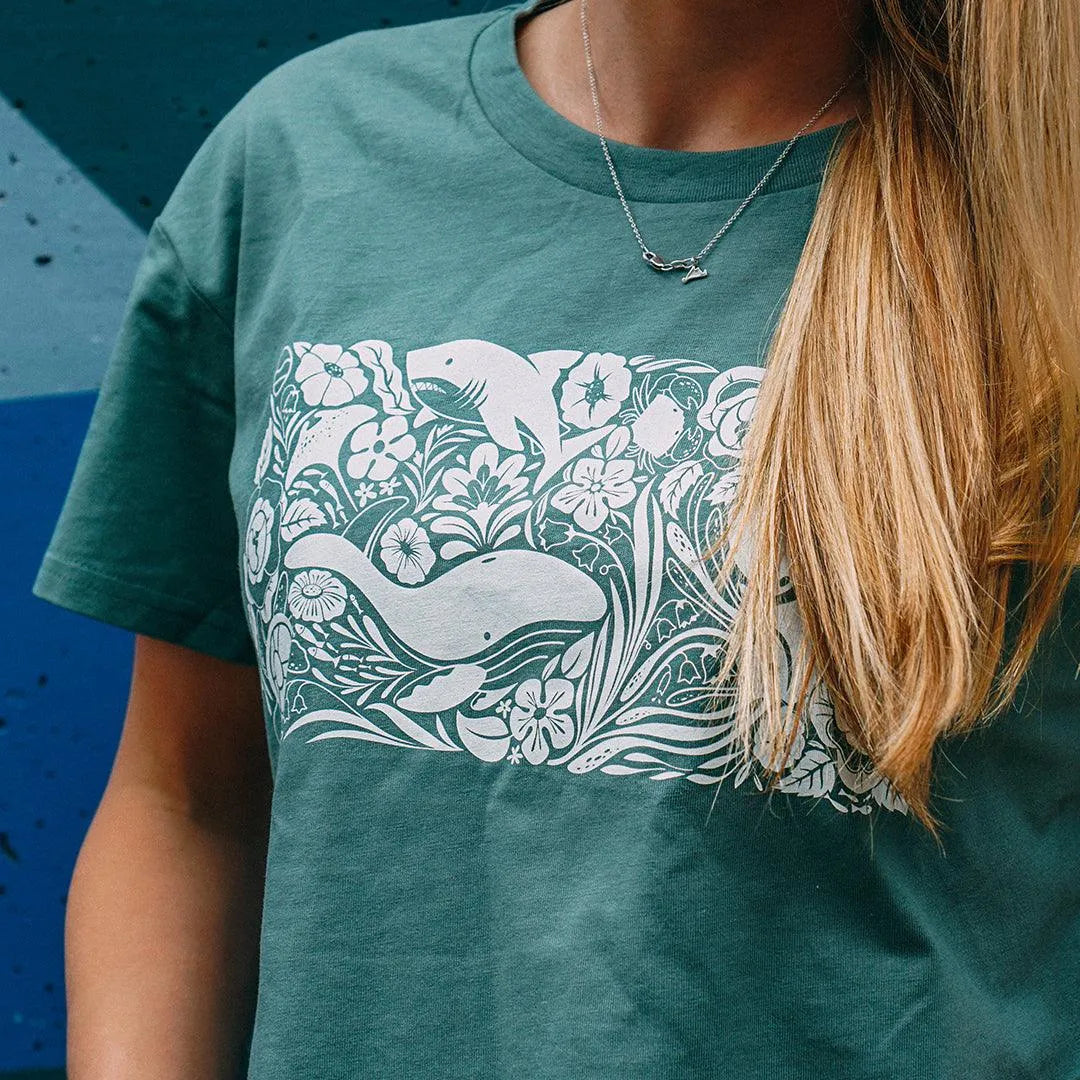 Floral Marine Crop - Cape Clasp