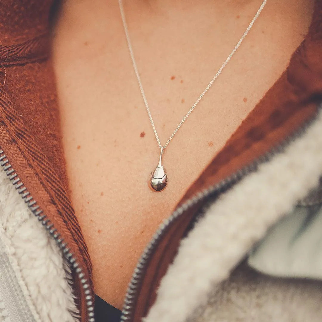Horseshoe Crab Necklace - Cape Clasp