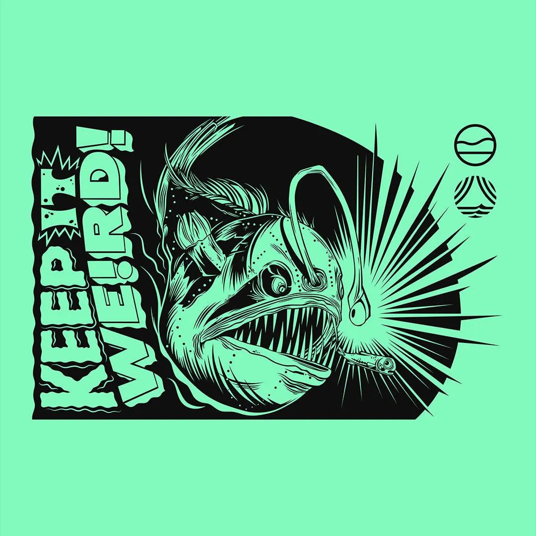 Keep It Weird x Nalgene Water Bottle - Cape Clasp