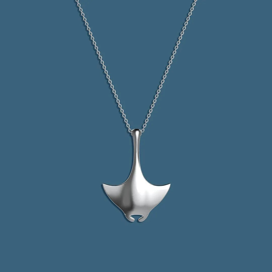Manta Ray Necklace - Cape Clasp