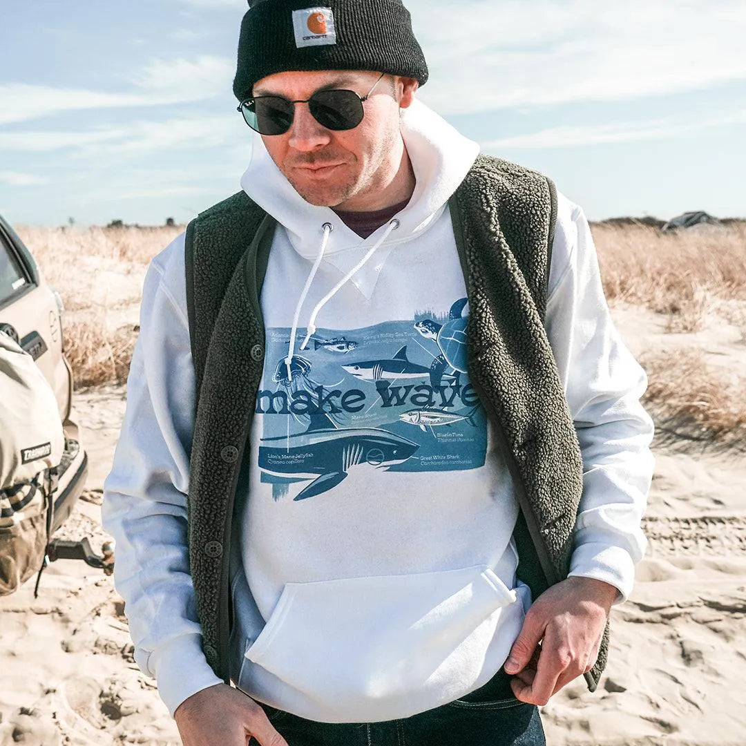 MW Vintage Shark Hoodie - Cape Clasp