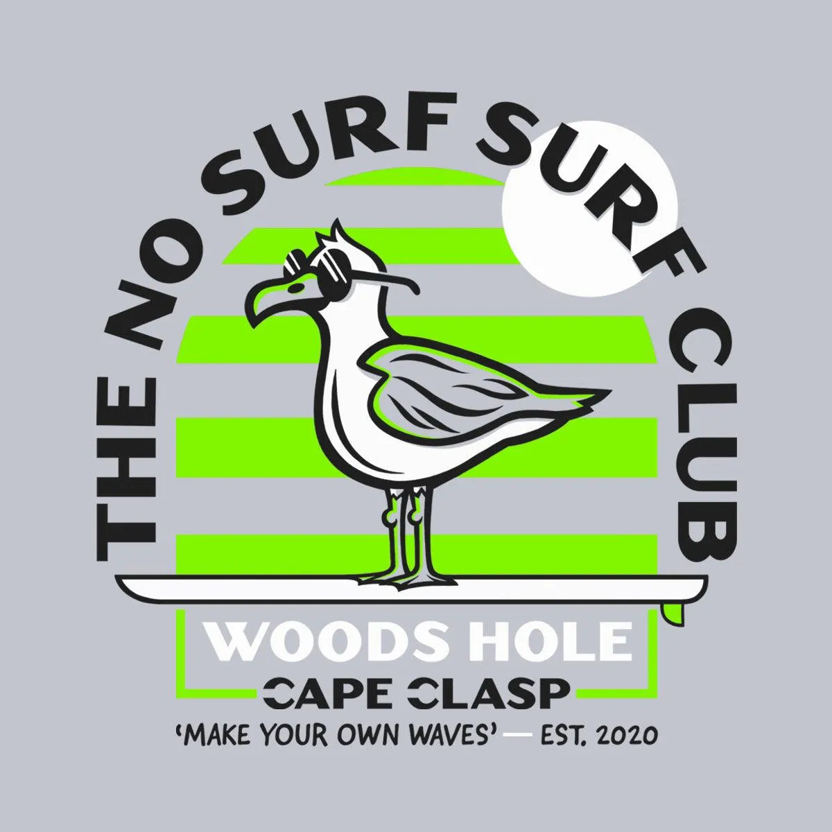 No Surf Surf Club Tee - Cape Clasp