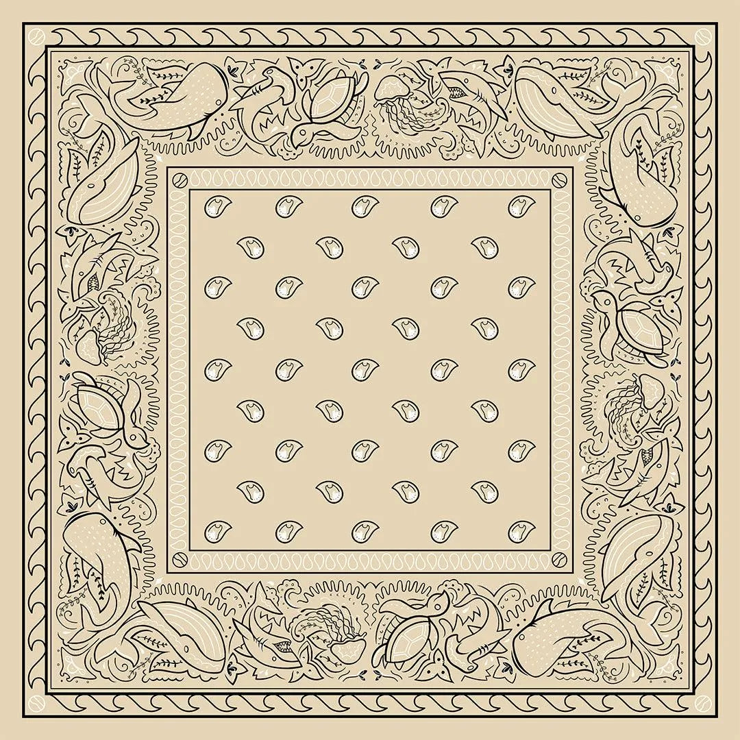 Ocean Friends Bandana 2.0 - Cape Clasp