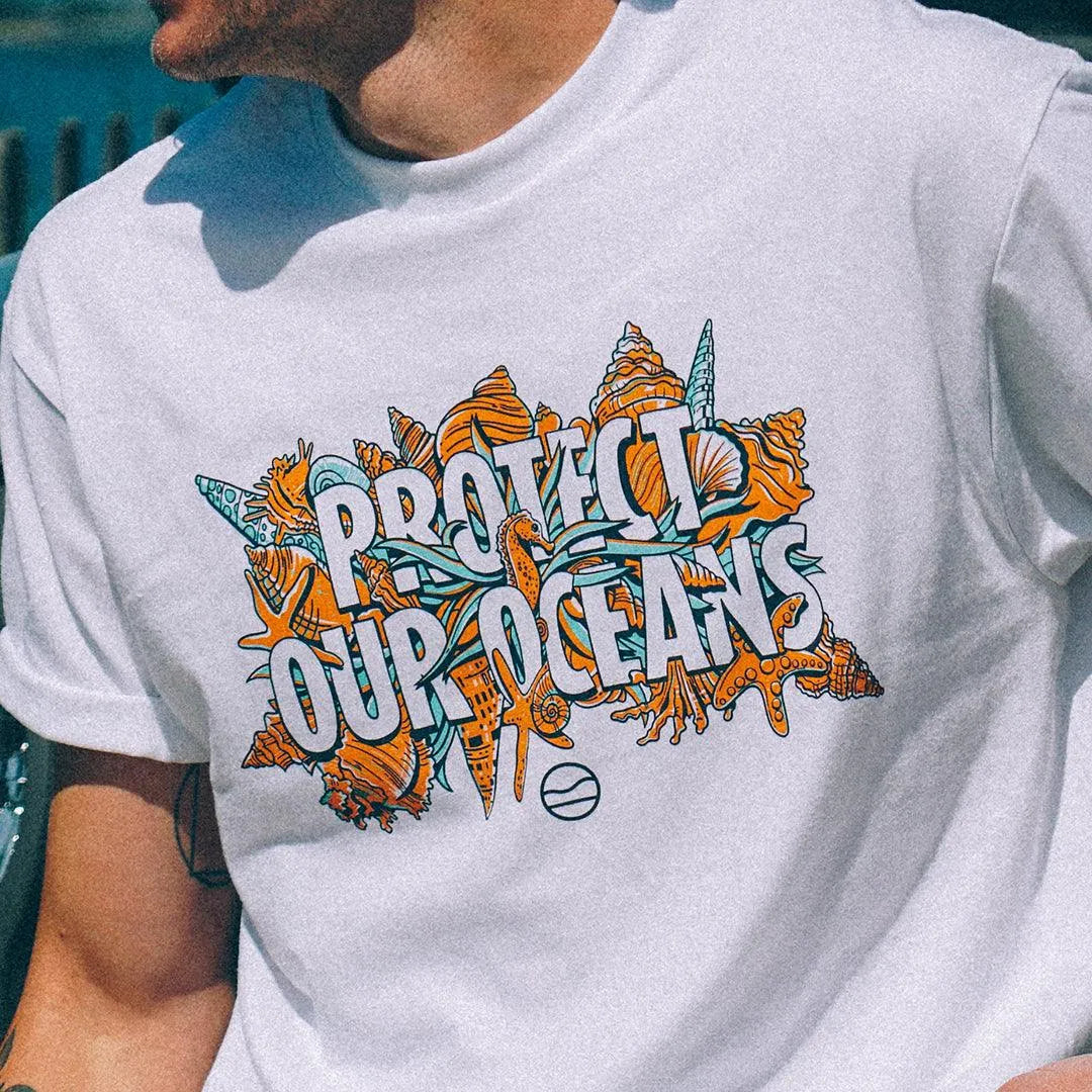 Protect Our Oceans Tee - Cape Clasp