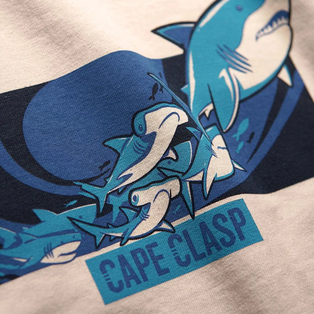 Santa Jaws Long Sleeve Tee - Cape Clasp