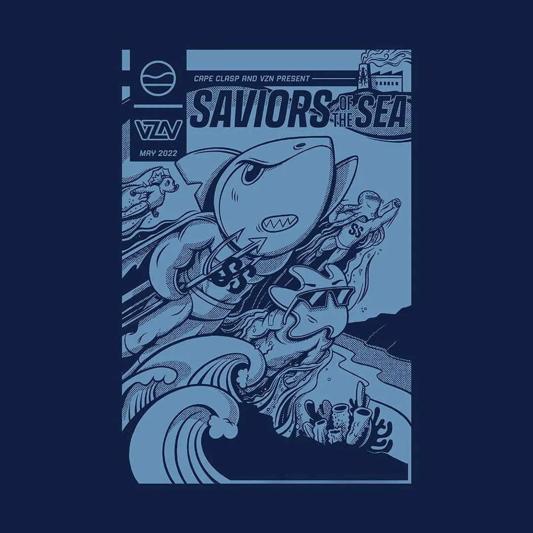 Saviors of the Sea Tee - Cape Clasp