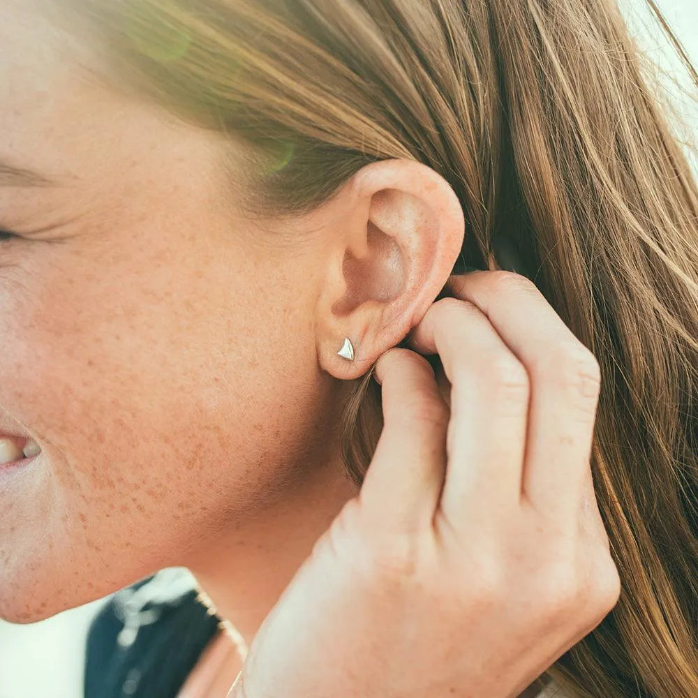 Shark Fin Earrings - Cape Clasp