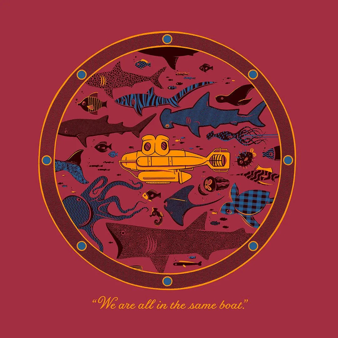 Submarine Pocket Tee - Cape Clasp