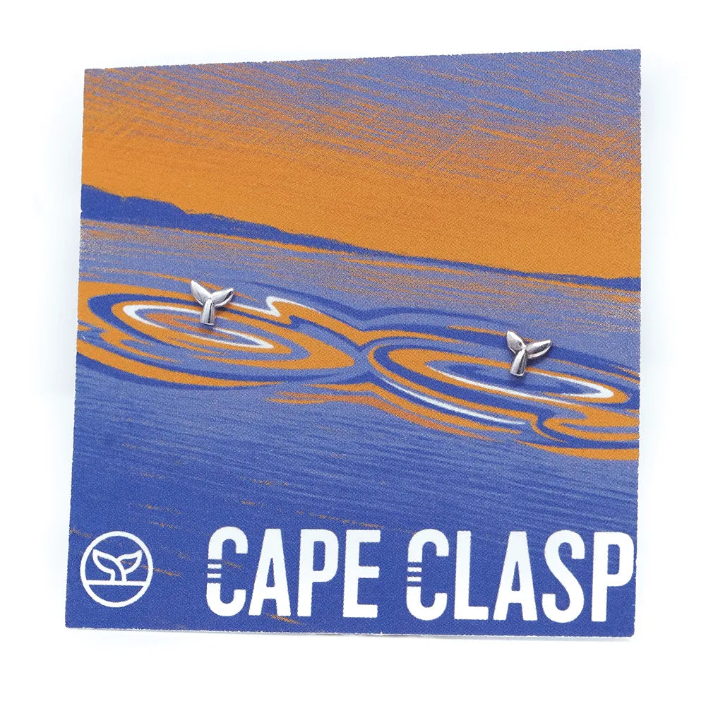 Whale Tail Earrings - Cape Clasp